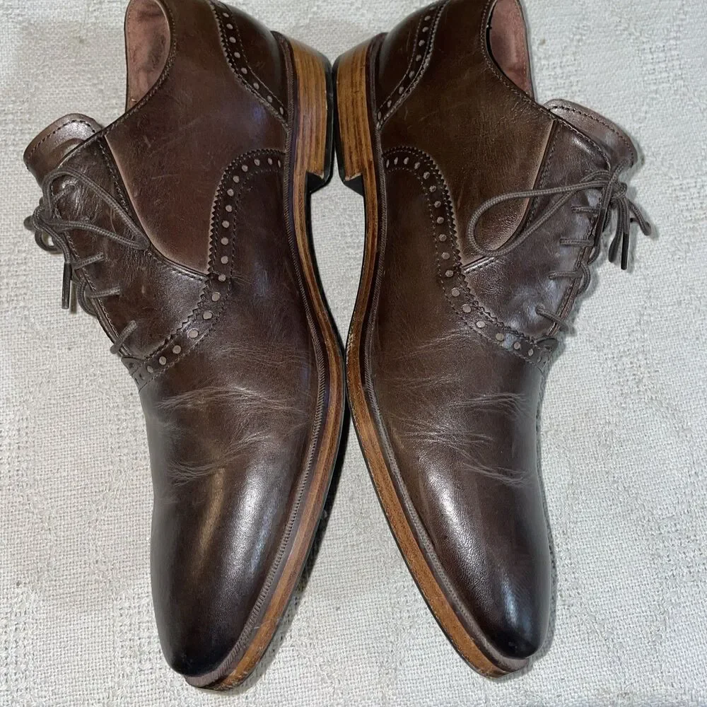 Cole Haan Men’s Dress Shoes Size 12 M Brown Leather Business Formal City